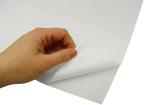 Miniatura 2 de Vinilo blanco resistente para chorro de arena - 12 pulgadas x 18 yardas x 8 mil