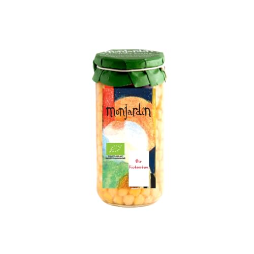 Monjardín Organic - Bio Kichererbsen | Natürlich biologisch | Ökologischer Anbau | 700g-Glas