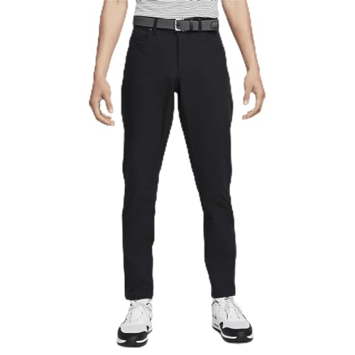 Nike Tour Men's 5-Pocket Slim Golf Pants (Black/Black, FD5615-010) Size 34x34