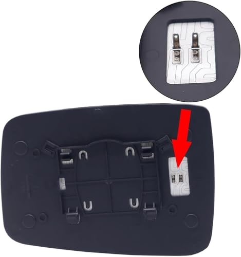 Rétroviseur latéral pour Ram 2500 miroir de remplacement thermique