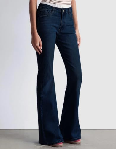Image of Flare Jeans for Women Women's Bootcut Bell Bottom Jeans High Waisted Stretch Slimming Pants