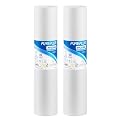 PUREPLUS 1 Micron 20" x 4.5" Whole House Sediment Home Water Filter Replacement Cartridge, Compatible with DGD-2501-20, AP810-2, P1-20BB, FP25B, FPMB-BB1-20, SDC-45-2001, 2 Pack