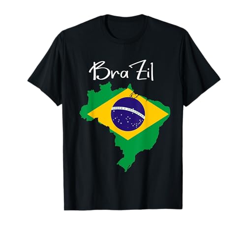 Camiseta brasileña, ropa brasileña, camisa brasileña para mujer y hombre Camiseta
