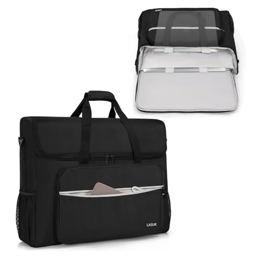 LASUK Padded Carrying Case for Monitors