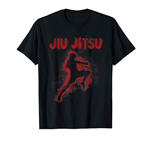 Jiu Jitsu Shirts Martial Arts Men Kids Boys BJJ MMA Jujitsu Maglietta
