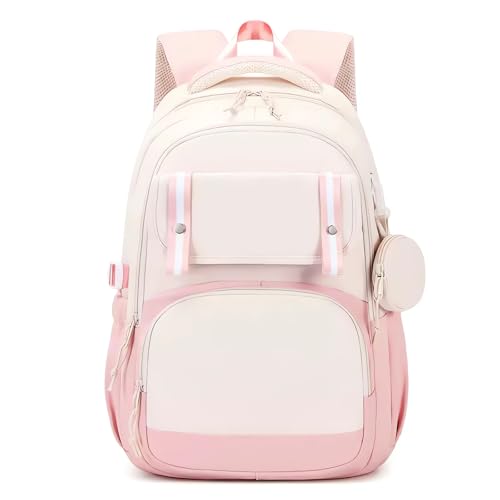PINAKA Teenagers Backpack Waterproof Shoulder Bag Large Capacity Lightweight School Bag for Boys And Girls