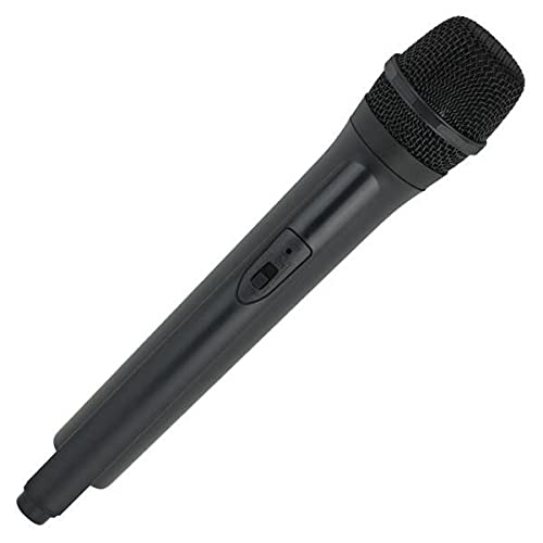 5xClassic Polycarbonate (PC) Wireless Microphone Props Fake Mic Toy Handheld Black-picture-17