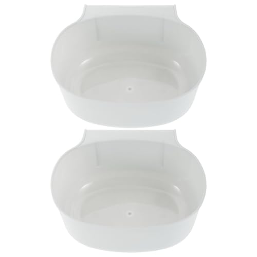 Contenedor colgante de basura para cocina, pack de 2, gris