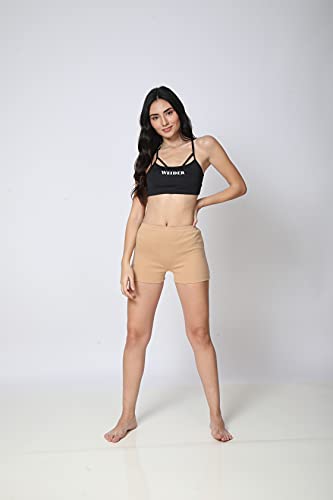 Image of Good Connection Boyshort Yoga Workout Panties Comfortable Breathable Quick Dry Seamless Underwear