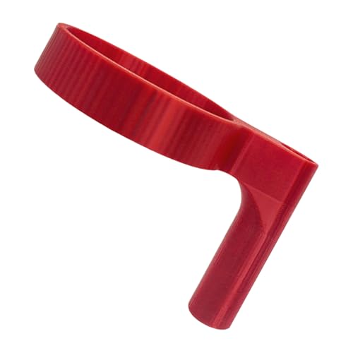 HEEZOU Mango de ramen antiquemaduras, agarre desmontable, compacto para camping y uso doméstico, apto para lavavajillas, colorido agarre de taza de fideos