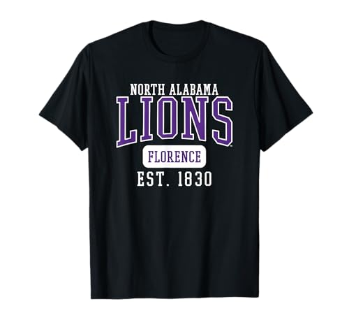 University of North Alabama UNA Lions Est. Date T-Shirt