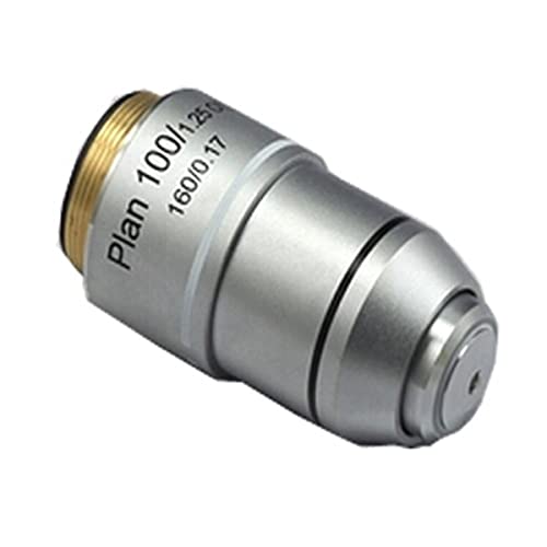 Microscope 100X L=195 Plan Achromatic Biological Microscope Objective Lens