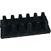 12 Finger Black Velvet Ring Showcase Counter Top Display Jewelry Holder