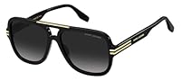 Marc Jacobs Men's MARC 637/S Sunglasses, Black, 58 mm