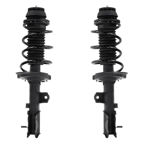 Image of Detroit Axle - Front Struts & Coil Spring + Rear Shock Absorbers + Sway Bars Replacement for 2012-2017 Hyundai Accent - 6pc Set