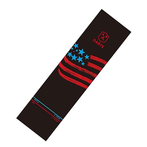 QCHIAN Rutschfester Dart-Teppich, Gummi-Dart-Bodenmatte, rutschfeste Dart-Bodenmatte mit Wurflinien, 4 mm Dicker Bodenschutz for alle Darts