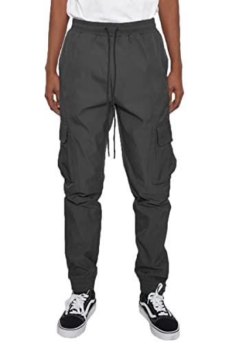 Weiv Mens Iridescent Cargo Jogger Fashion Street Wear Bottoms3