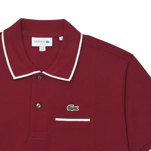 Image of Lacoste Men's Classic Fit Pocket Accent L.12.12 Polo Shirt