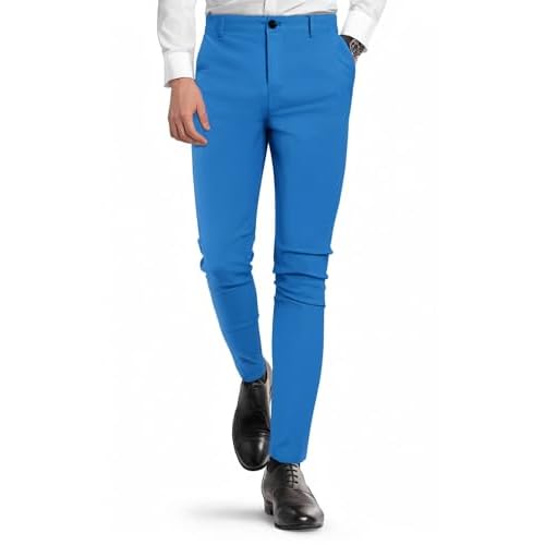 GINGTTO Mens Dress Pants Slim Fit Stretch Chino Pants for Men