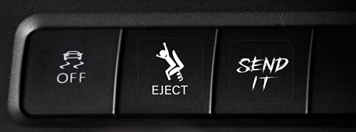 Novelty Stickers for Car or Truck Unused Buttons - Interior Dash Rocker Console Switch Decals - Image 3