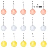 ADRI- 15 Balsamos labiales y llavero redondo surtidos con aroma a...