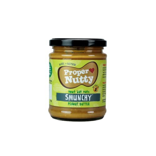 Proper Nutty Nowt But Nuts Peanut Butter [280g] x 6