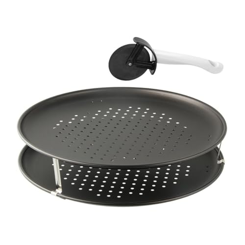 Zenker Teglia per Pizza, Acciaio, Argento, 32 cm