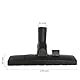 Henry Nass/Trocken Hetty Numatic Hoover Bodendüse Staubsauger Bürstenkopf Ersatzteil 32 mm, Schwarz