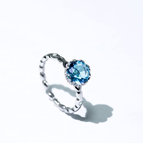 MAYIYAHO Tendencia Anillos de Mujer Joyería de Lujo para Mujeres Anillos de Compromiso al por Mayor para Mujeres Anillos de Corona de Oro