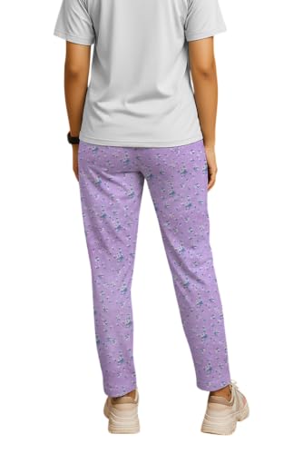 Image of TIRUPUR GUIDEFASHION Women's Cotton Printed Pyjama Black