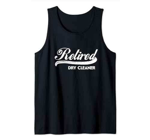 Ritirato Dry Cleaner Divertente Lavanderia Pensione Partito Canotta