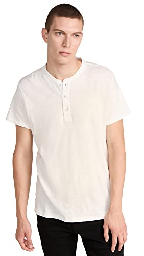 Rag & Bone Standard Issue Men's Classic Short Sleeve Henley