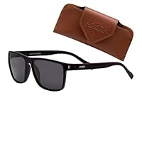 Óculos de Sol HROCH Modelo Vittorio, Polarizado UV400, Armação em TR90, Design Italiano