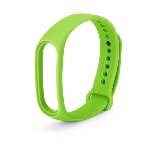 [MEVMEVGNLN] Fit For Xiaomi For MiBand 7 �X�|�[�c�u���X���b�g For Miband 5 6 NFC �����p���X�g�o���h For Correa �X�g���b�v�ɓK������V���R���E�H�b�`�o���h(Green 15,For M