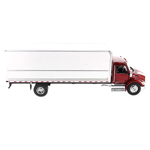 Modelo Diecast Masters Peterbilt 1:32 Rojo y Blanco miniatura 4