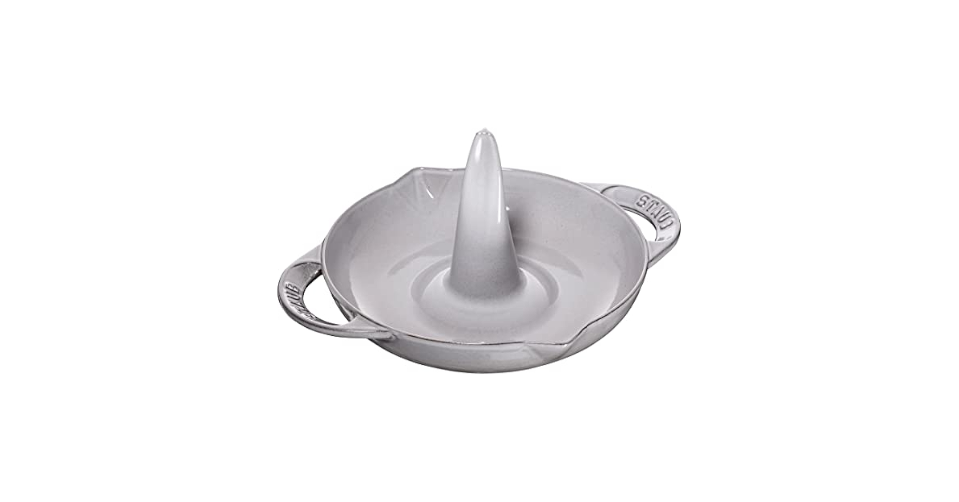【はるか】staub ストウブ チキンロースター 24cm グレー Amazon｜【アウトレット】 staub ストウブ 「 チキンロースター
