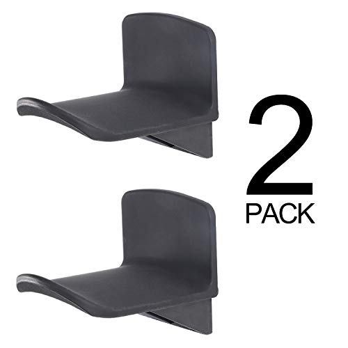 JASCCY Headphone Hanger Hook 2 Pack for Wall & Desk with Protective Silicone