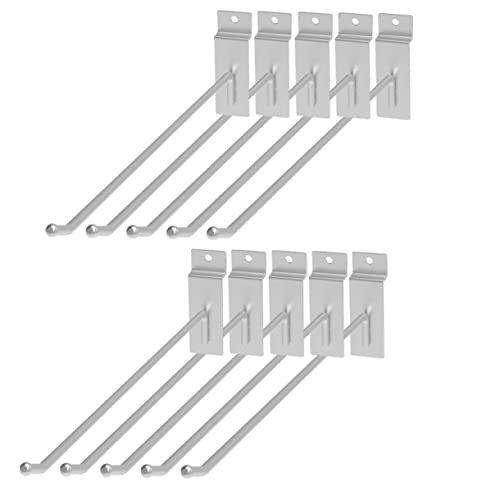 Unomor Exhibition Hook 32pcs Supermarket Shelf Hooks Easy Install for Home Store