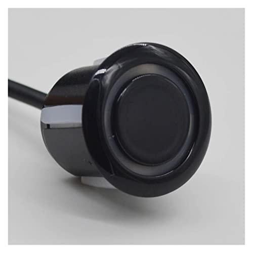 Car Backup Radar Kit with 4 Parktron Sensors LCD Display Accessories Voice Reverse Detector Security Alert System Sensors Radar System(White) -  WXHHSM, 4856451519440