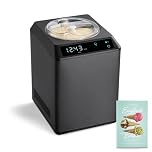 SPRINGLANE Macchina per gelato e yogurtiera Erika con compressore autoraffreddante 250 W (Erika 2 in 1, 2,5 L)