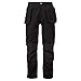 Produktbild Oswin Herren Arbeitskleidung Arbeitshose Cargo Multi-Taschen mit Kniepolstertaschen Halbelastische Taille Cordura - Render PRO - 54 Länge Medium