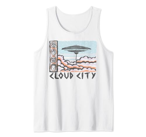 Débardeur Star Wars Bespin Cloud City doodle, l'idée cadeau originale pour fan de science-fiction