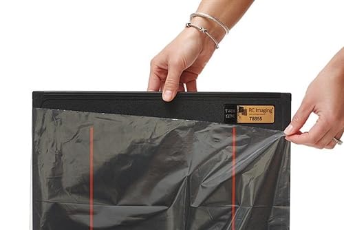 X-Ray Cassette/Receptor Covers - 24" x 24" Size, Fits DR Panels, 2 mil, Flat (Box of 500), USA Made