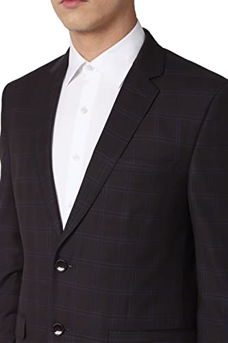 Image of Van Heusen Men's Regular Fit Polyester Blend Formal Business Suit Pants Set