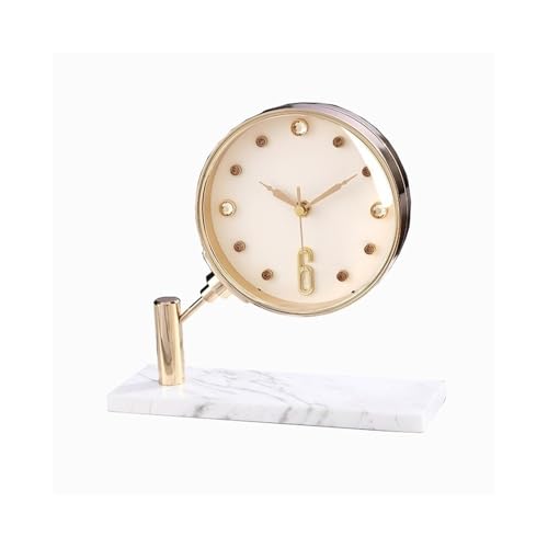 Reloj de mesa de aleación de diseño simple y elegante para uso en interiores 2