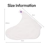 Epielle Intensive Repairing Foot Mask 6 Pairs, Deep Moisturizing Socks for Dry, Cracked Feet, Self Care Gifts for Women, Spa Kit, Stocking Stuffers, Thanksgiving Essentials - Image 5