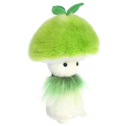 Aurora(r) Vibrant Fungi Friends(tm) Green Sprout Stuffed Animal - Unique Design - Loveable Companions - Green 9 Inches - Image 5