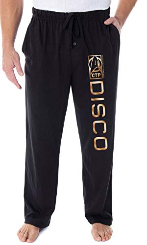 Star Trek Discovery Men's CTP DISCO Command Training Program Sleepwear Lounge Pajama Pants