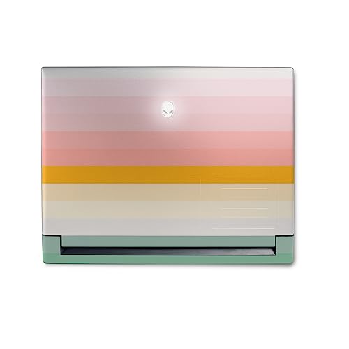 Image of MightySkins Skin Compatible with Alienware M18 R1 (2023) Full Wrap Kit - Horizon Stripes | Protective, Durable, and Unique Vinyl Decal wrap Cover | Easy to Apply & Change Styles | Made in The USA