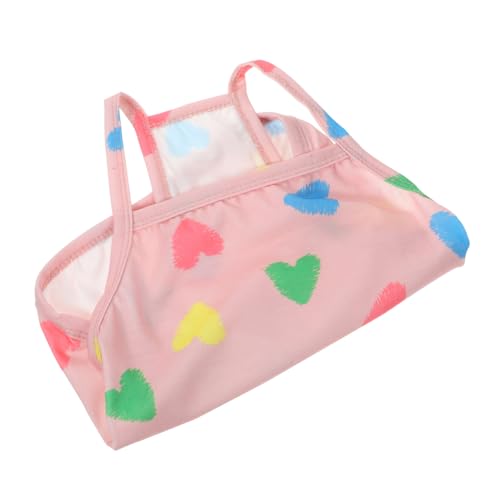 BELLIFFY ペット服サマードレス花柄刺繍子犬ベストピンク Xs 繁殖 小型犬ベスト 小型犬用犬用レインコート 犬の服 ペットシャツ 小型犬用の子犬服 犬の衣装 綿ポリエステル